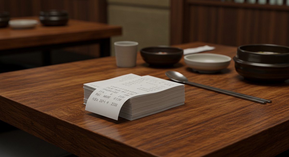 領収 書 ください 韓国 語