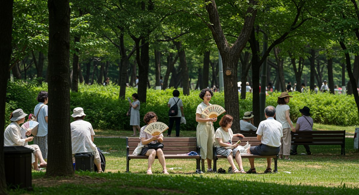 蒸し暑い 韓国 語